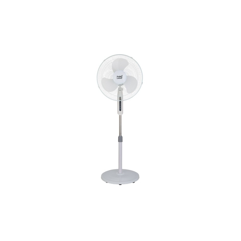 Smooth Fan Etesio White 3 Velocides 40w Oscillating 3 White Asps Regx43x40 Cm
