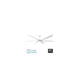 Ventilator Dc Marea 30w White 6 Aluminium Asps 198d 6vel. 3 Colors 3250lm Remote, Memory, Timer