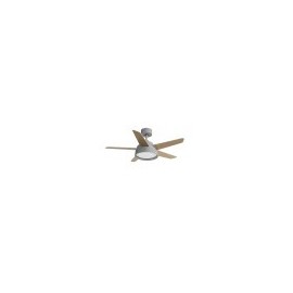 Ventilateur 25w Dc Gris Lebeche 5 Aspas Rev. White/haya 6 Vel. 3000-4000-6000k 132d Remote, Memory and Timer