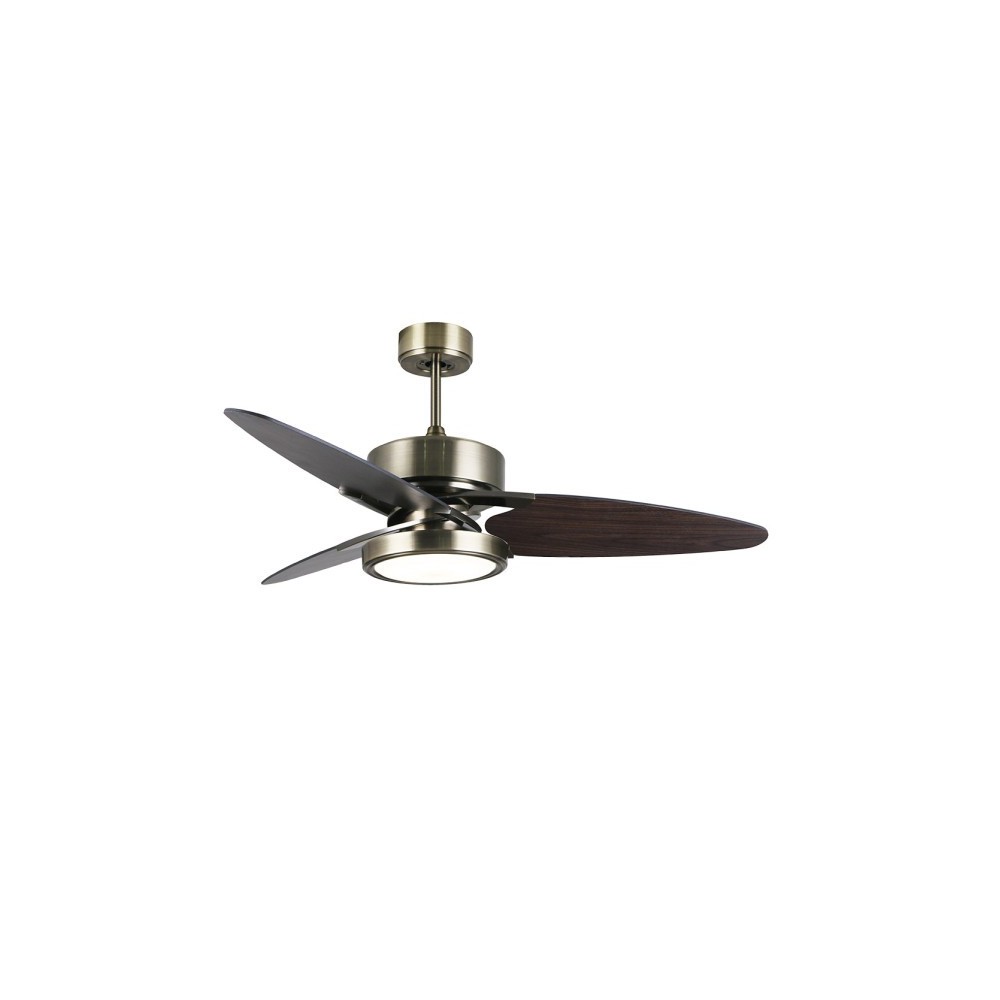 Ventilateur Dc Cross 30w Leather 3 Black/Gal 6vel Asps. 3 Couleurs 3250lm 132d Remote, Memory and Timer