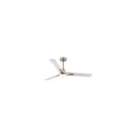Ventilateur 22w Dc Coro Niquel 3asp White/haya 6 Velocités colorées 2180lm 132d C/remoto, Mémoire et Timer
