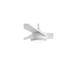 Ventilatore dc patrasso 24w bianco 3 pale 6 velocità 3 colori 131,2d 2424lm c/telecomando, memoria e timer