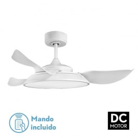 Ventilator Dc Sierra 40w White 3 Aspas 107d 4400lm 6vel 3000-4000-6500k Remote,memory,temporizer