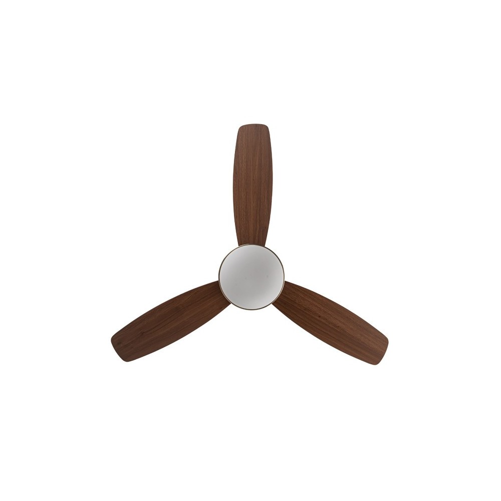 Ventilator 30w Dc Maestral Leather 3 Asps Roble/nogal 6 Vel. 3 Colors 106.7d C/Remoto, Memory & Timer 2850lm
