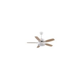 Ventilateur 30w Dc Braw White 5 White Asps 6 Vel. 3 Couleurs 106.7d C/Remoto, Memory & Timer 2850lm