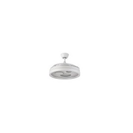 Ventilator Dc Turia 72w 6120lm White 3 Asp.deplegables 32/47x50/107d. 3 Colors C/remoto+temporizer+memory