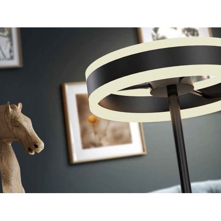 Supermesa model HELIA led black finish SCHULLER