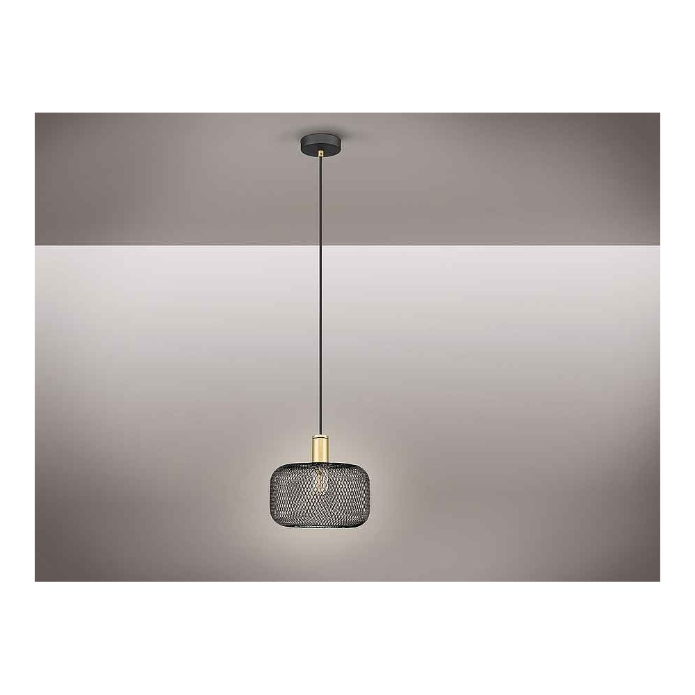 Colgante modelo OSIRIS acabado en negro de SCHULLER