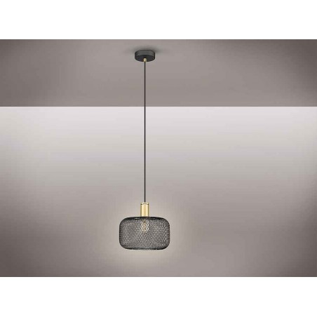 Colgante modelo OSIRIS acabado en negro de SCHULLER
