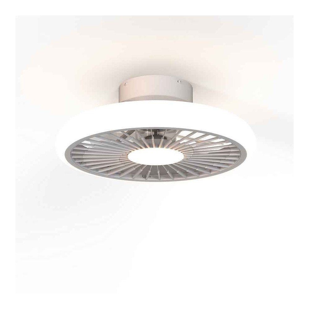 DC TURBO blanc télécommande led intégré 51 cm Mantra