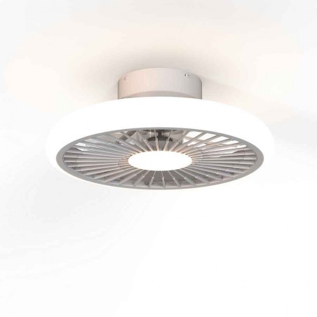 DC TURBO blanc télécommande led intégré 51 cm Mantra