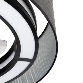 Ventilator Dc 58w Anastasia Black/Place 8 Aspas 60d 5900lm 6 Vel. 3 Colors Remote, Memory, Timer