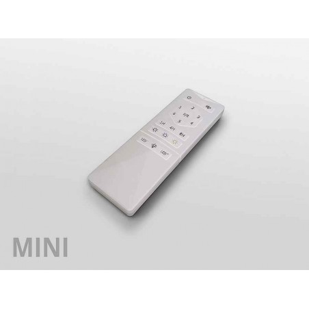 DC VENTO black mini 41cm dimable remote control Schuller