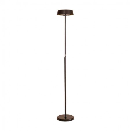 Salon noir NOA II avec éclairage double LED MANTRA