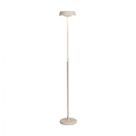 Lampe de pied blanche NOA II avec double éclairage LED MANTRA
