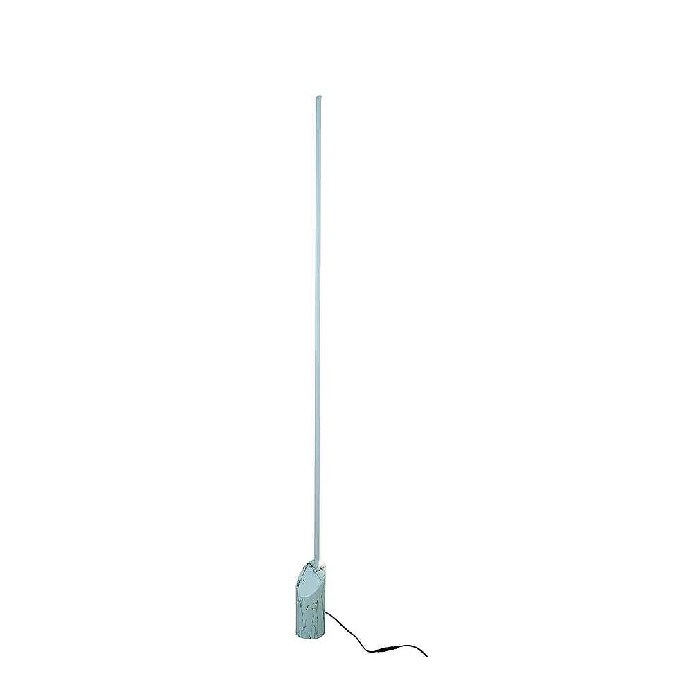 Lampara de pie modelo MARMOL Blanco dimable de LED MANTRA