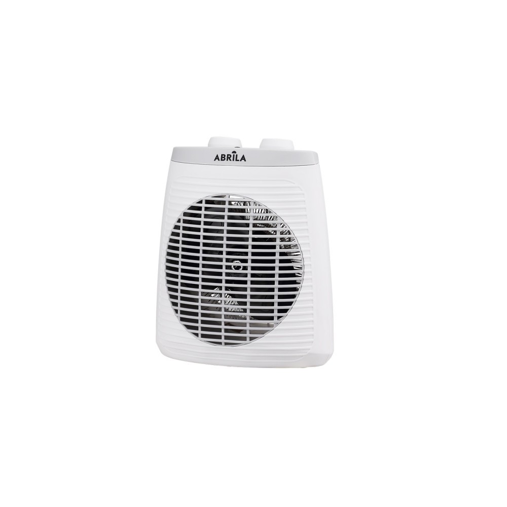 Radiateur soufflant électrique, 2000 W, blanc, 3 fonctions, 2 pots, protection contre la surchauffe, thermostat de sécurité, écl