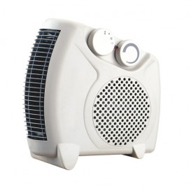 Ventilateur thermofan Elec.grato 2000w Blanc Vertical/horizontal 2puissances 3fonctions Thermostat Reg. Poignée 22,5x24,5x12cm
