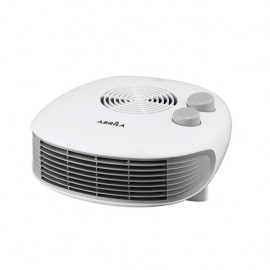 Lampe thermofan à ventilateur horizontal 2000w blanc 3fonctions, thermostat Reg.Luminico Pilot 2powers 10x24,5x26,5cm