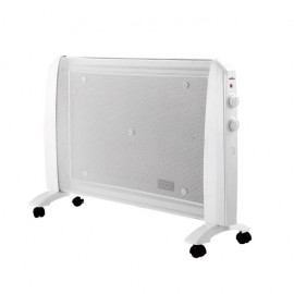 Mica Abrigo 2000w 1élement Blanc 2Pouvoirs Anti-Volume,Rouges,termost Reg.54x79x27cm