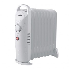 Radiateur huile confort 1000w 9elements Thermostat Reg Protec.sobrechauffage Indicateur lumineux, poignée 37x34,4x14 cm