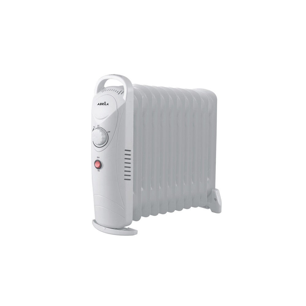 Radiator Comfort Oil 1200w 11elememtos White Termostato Reg Prot. surchauffe. Asa Indicateur Light 37x41,3x14 Cm