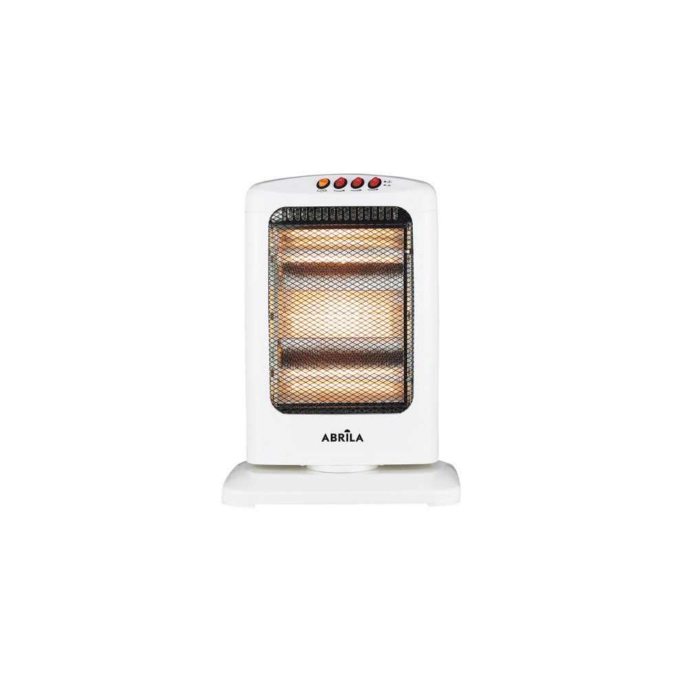 Elect.candente 1200w White 3pot Oscillante 3elem.antivuelco,asa 44x33x23 Cm