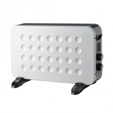 Convector electrico HOGAR 2000w Blanco con Termostato FABRILAMP