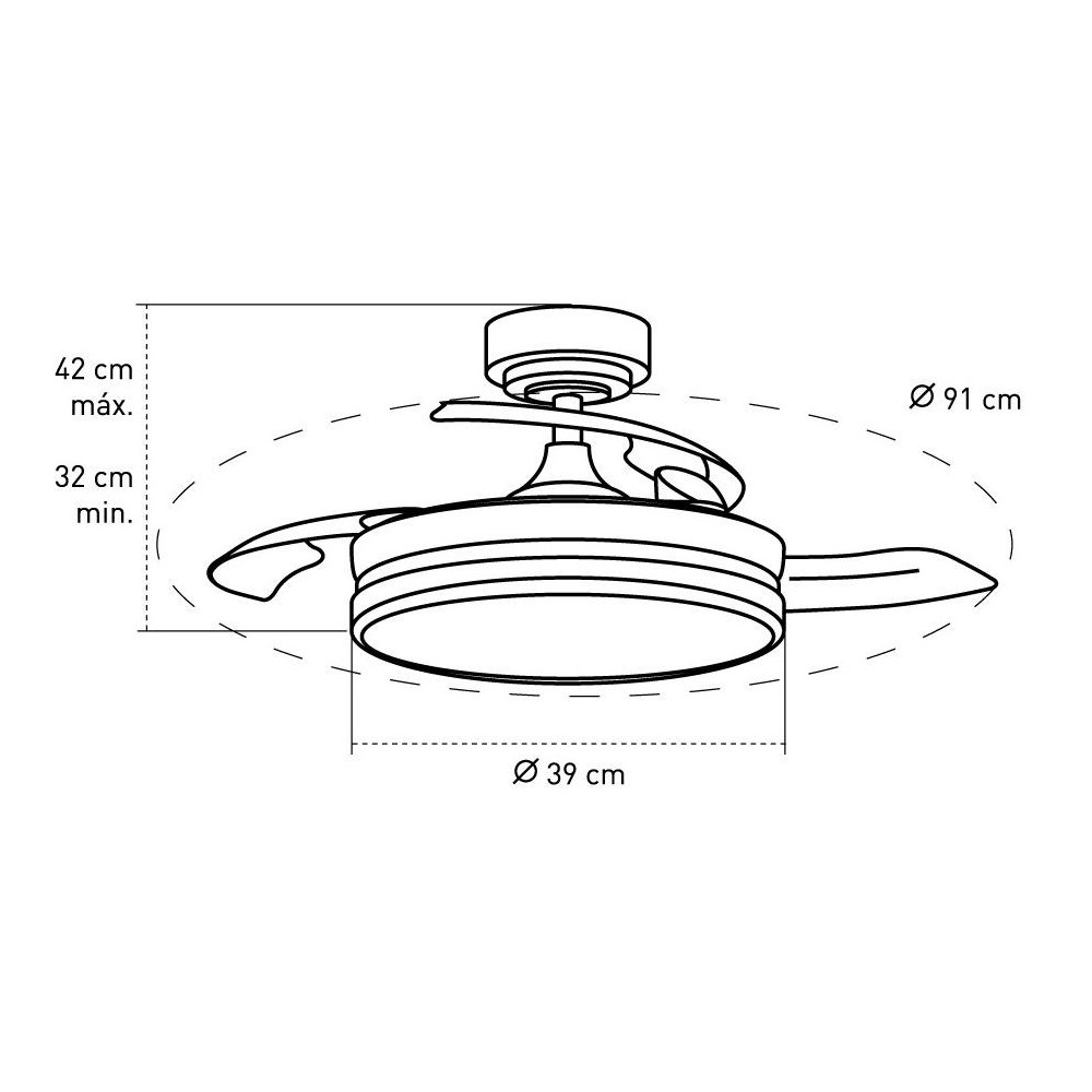 DC PRIME S gold led adjustable timer memory AkunaDecor
