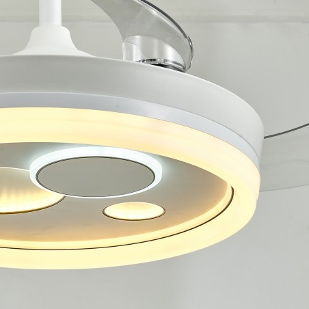 DC CABILDO white Led integrated 78W reverse function AkunaDecor