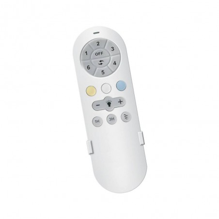 DC MOLINE L white/lit LED Dimable 3 temperatures remote control AkunaDecor