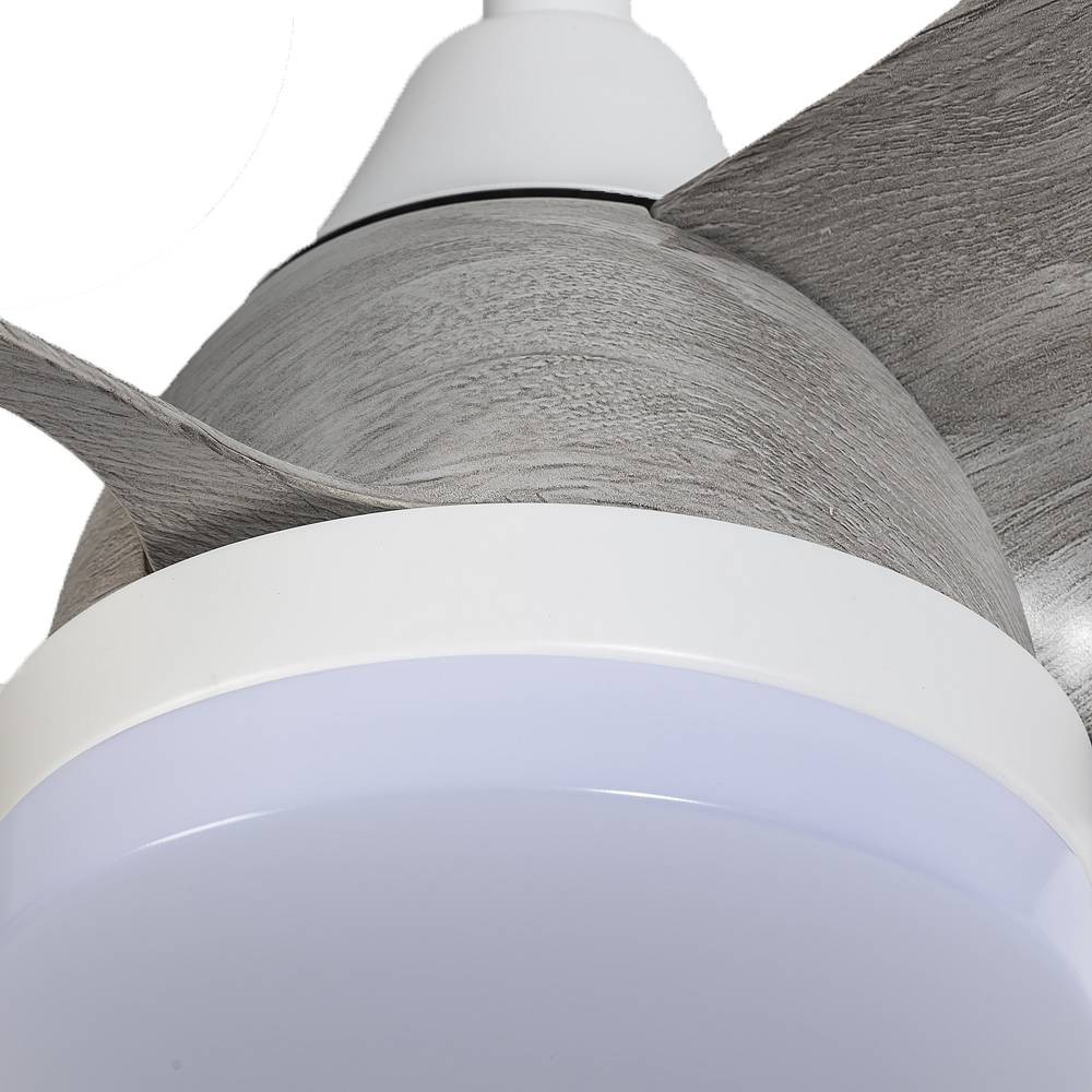DC MOLINE L LED blanche/lit Dimable 3 températures télécommande AkunaDecor