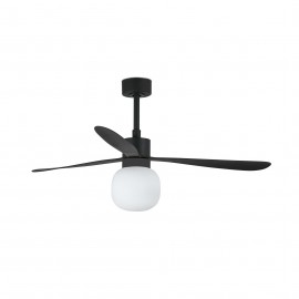 AMELIA L BALL LED Ventilatore nero