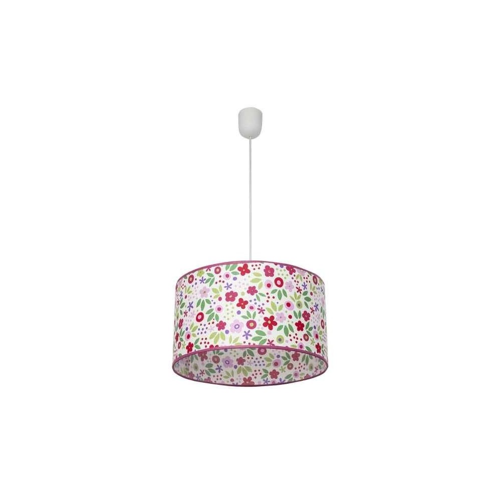 Colgante Fleurs de Couleurs 1xe27 Regx35d
