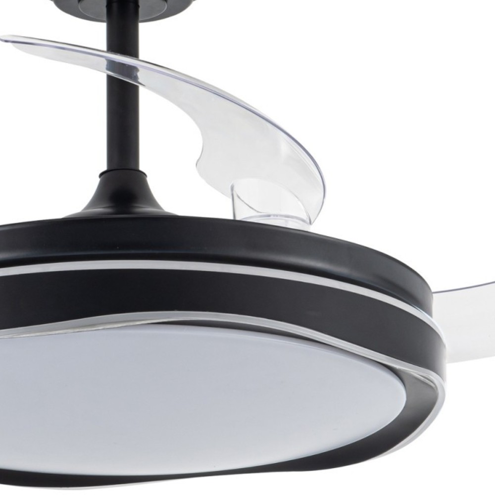 DC RIZOS black CCT Replaceable and Dimable with remote control AkunaDecor