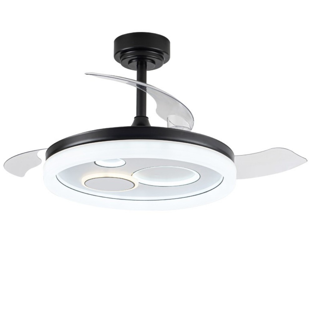 DC CABILDO Black Led Integrated 78W Reverse function AkunaDecor