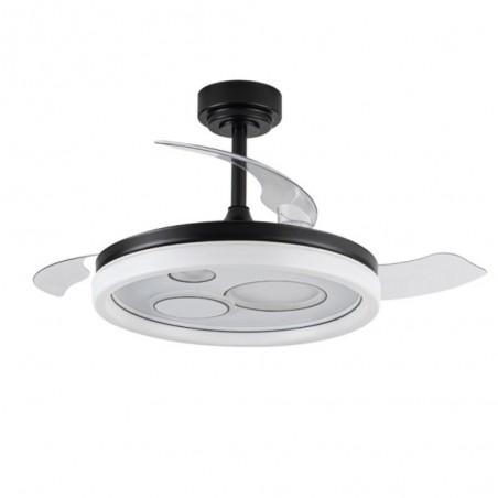 DC CABILDO Black Led Integrated 78W Reverse function AkunaDecor