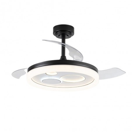 DC CABILDO Black Led Integrated 78W Reverse function AkunaDecor