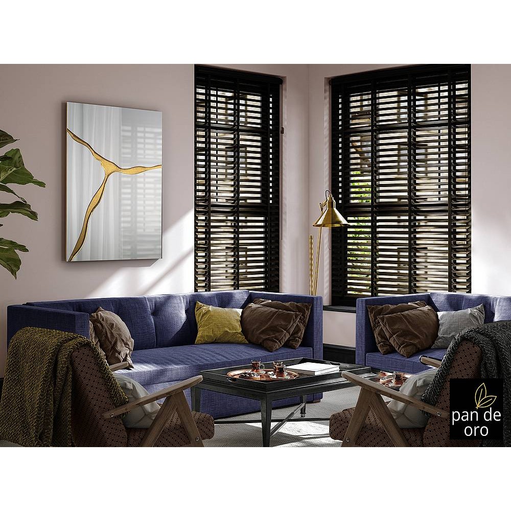 Mirror model SURCOS II rectangular gold without frame Schuller