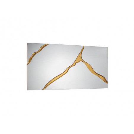 Rectangular mirror model SURCOS II gold 180 cm Schuller