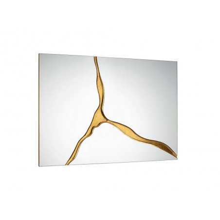 Mirror model SURCOS II rectangular gold without frame Schuller