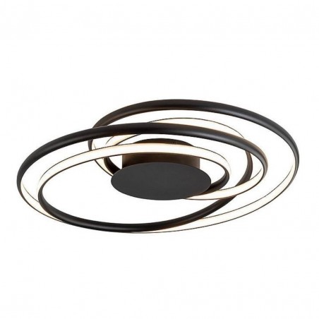 Plafon model DANZA black led Dimable Schuller
