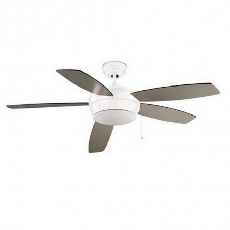Ventilatore AC SAMAL bianco con telecomando e 3 velocità LEDS-C4