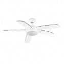 Ventilador AC SAMAL blanco mando distancia 3 velocidades LEDS-C4