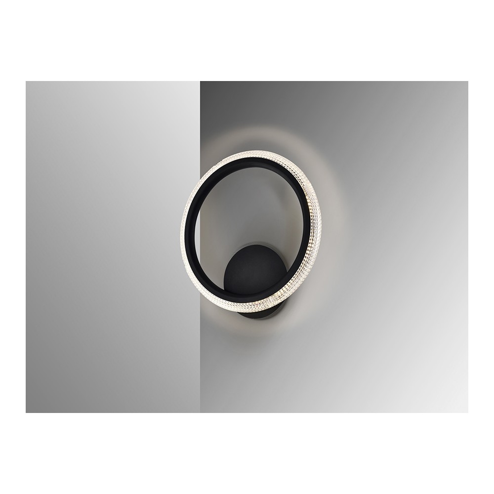 Plafon model RING black led Dimable Schuller