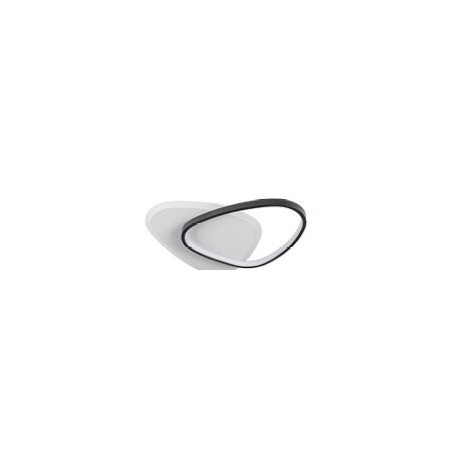 Plafon model ROMO black white led Dimable Schuller