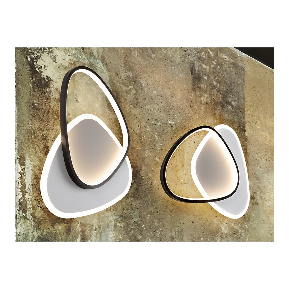 Plafon  modelo ROMO negro blanco led Dimable  Schuller