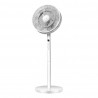 Smooth Fan White 3vel 60w 70/100x35x35cm Oscillating C/remoto And Timer
