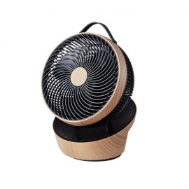 Ventilateur Supermese Black/wood 25w 12vel 3asp Motor Dc Remote, timer 36,3x27,5x24,8cm
