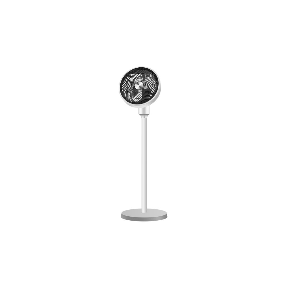 Ventilador De Pie Vencejo Blanco/negro 45w 3velocidades 32/105x34,5x 34,5cm C/remoto Y Temporizador